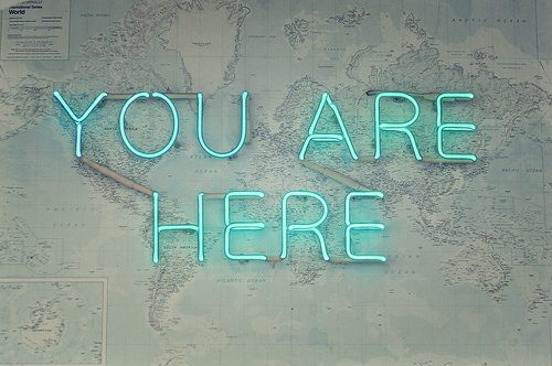 You are here